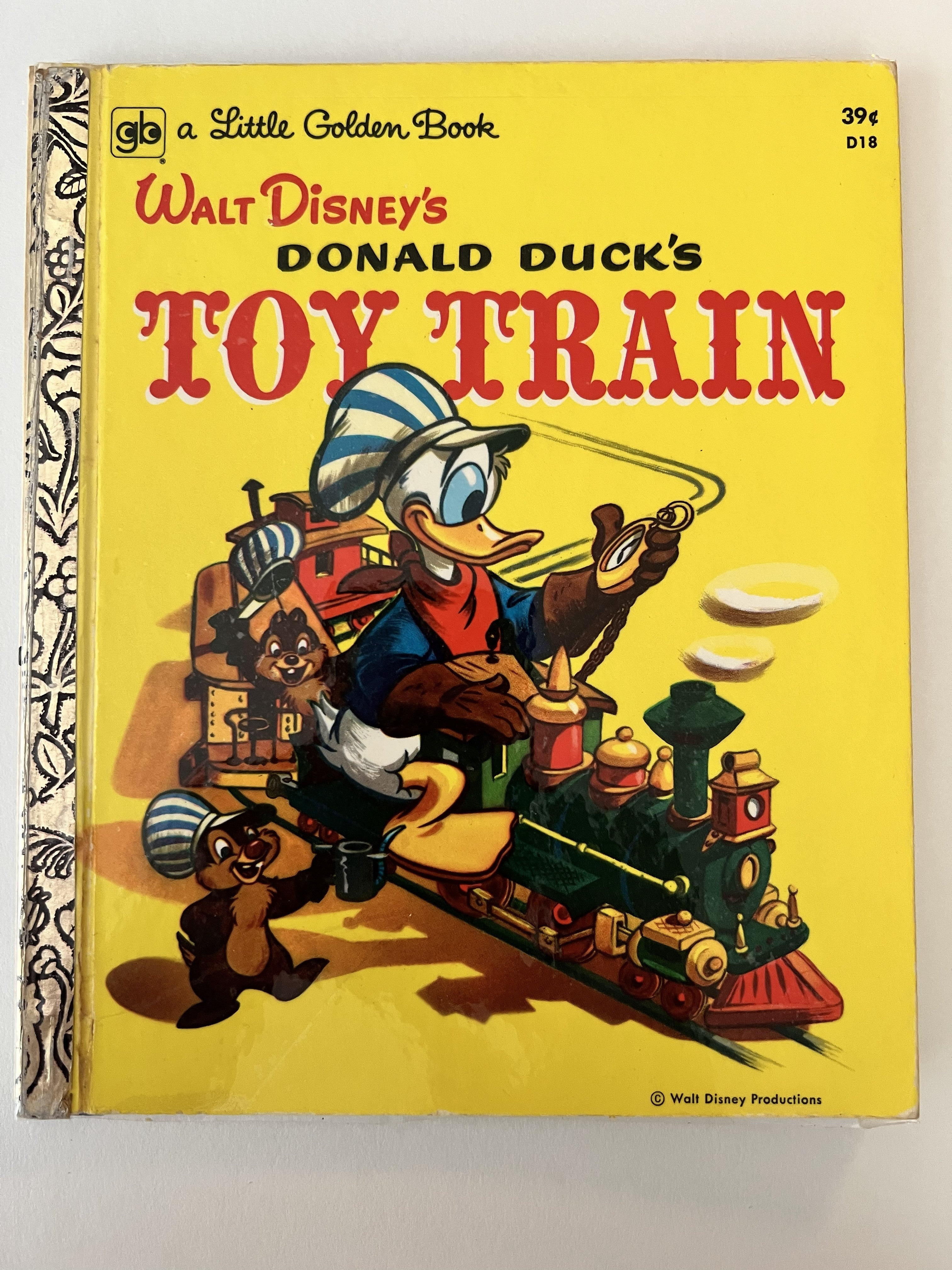 Donald Duck's Toy Train