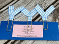Ribbon Bookmarks- Light Blue