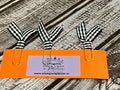 Ribbon Bookmarks- Black